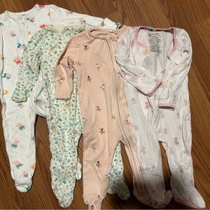 Adorable Pastel Kids Footies Set